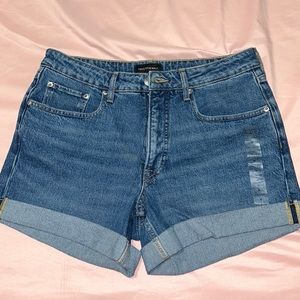 Jean shorts size 12. Slight stretch.